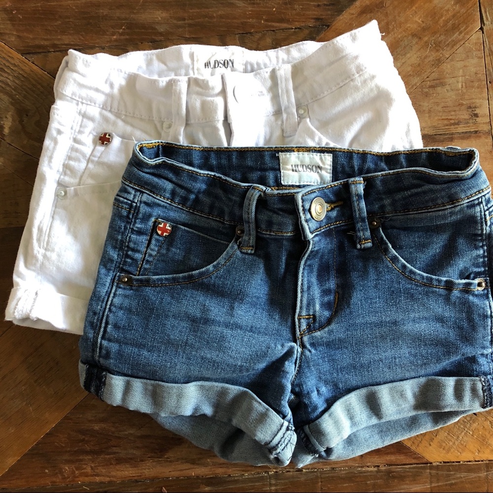 Hudson - Collin cuff shorts bundle - girls size 7